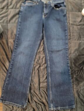 Riders by Lee Straight-Leg Jeans in Dark Blue Wash